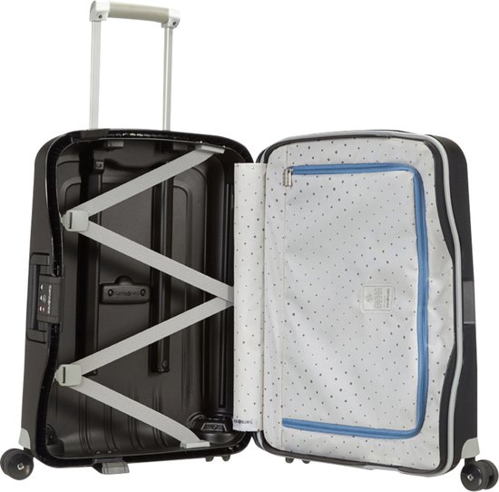 Samsonite Koffer - S'CURE SPINNER 55/20 (Handbagage) Zwart