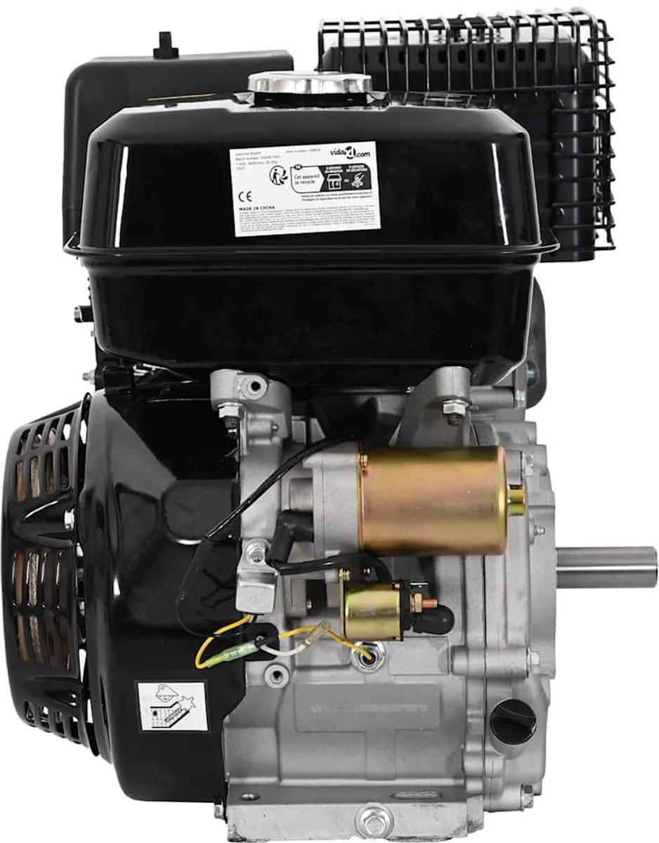 vidaXL - Benzinemotor - 15 - pk - 11 - kW - zwart — afbeelding 7