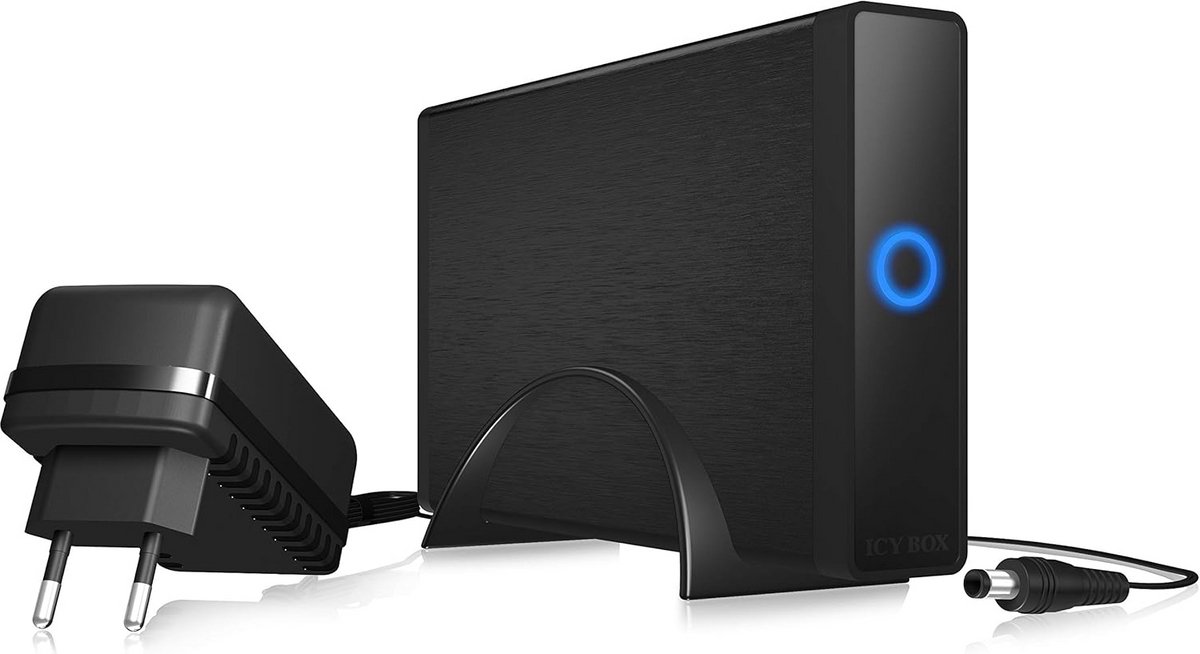 Externe Behuizing 3,5 inch Harde Schijf USB-C 3.1 (10 Gbit/s) - Aluminium