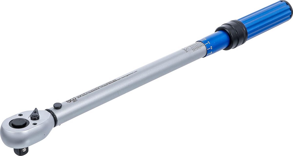 Momentsleutel 1/2 inch (12,5 mm) Instelbaar 40-220 Nm voor Rechtse Schroefdraad