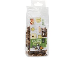 Witte Molen - Knaagdierensnack - Knaagdier - Puur Pauze Knabbelhoutjes Appel 50gr - Tray - 1st