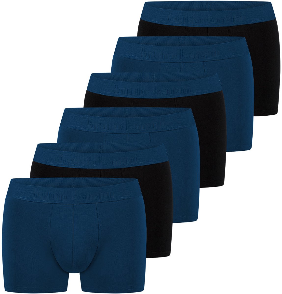 Bruno Banani Heren retro short / pant 6 pack Flowing