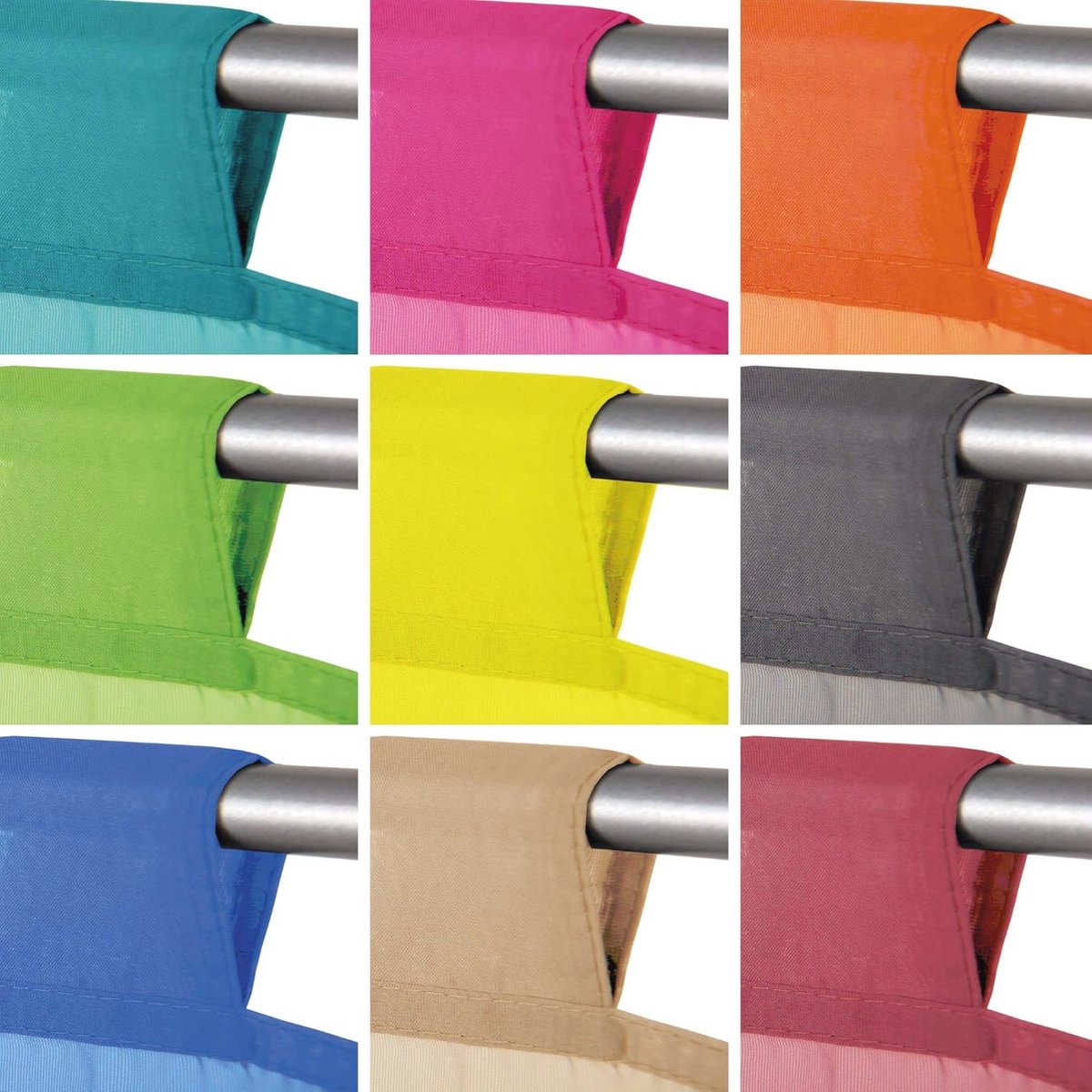 Transparant Bistrogordijn met Vouwlook voor Moderne Interieurs - Verkrijgbaar in Diverse Kleuren (100 x 110 cm)