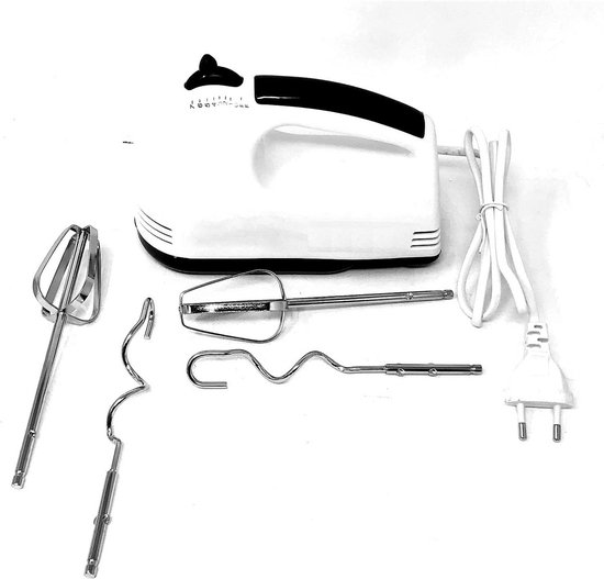 Elektrische mixer - Handmixer keuken - Bakken en mixen - 7 snelheden - 18 cm - Variërend — afbeelding 2
