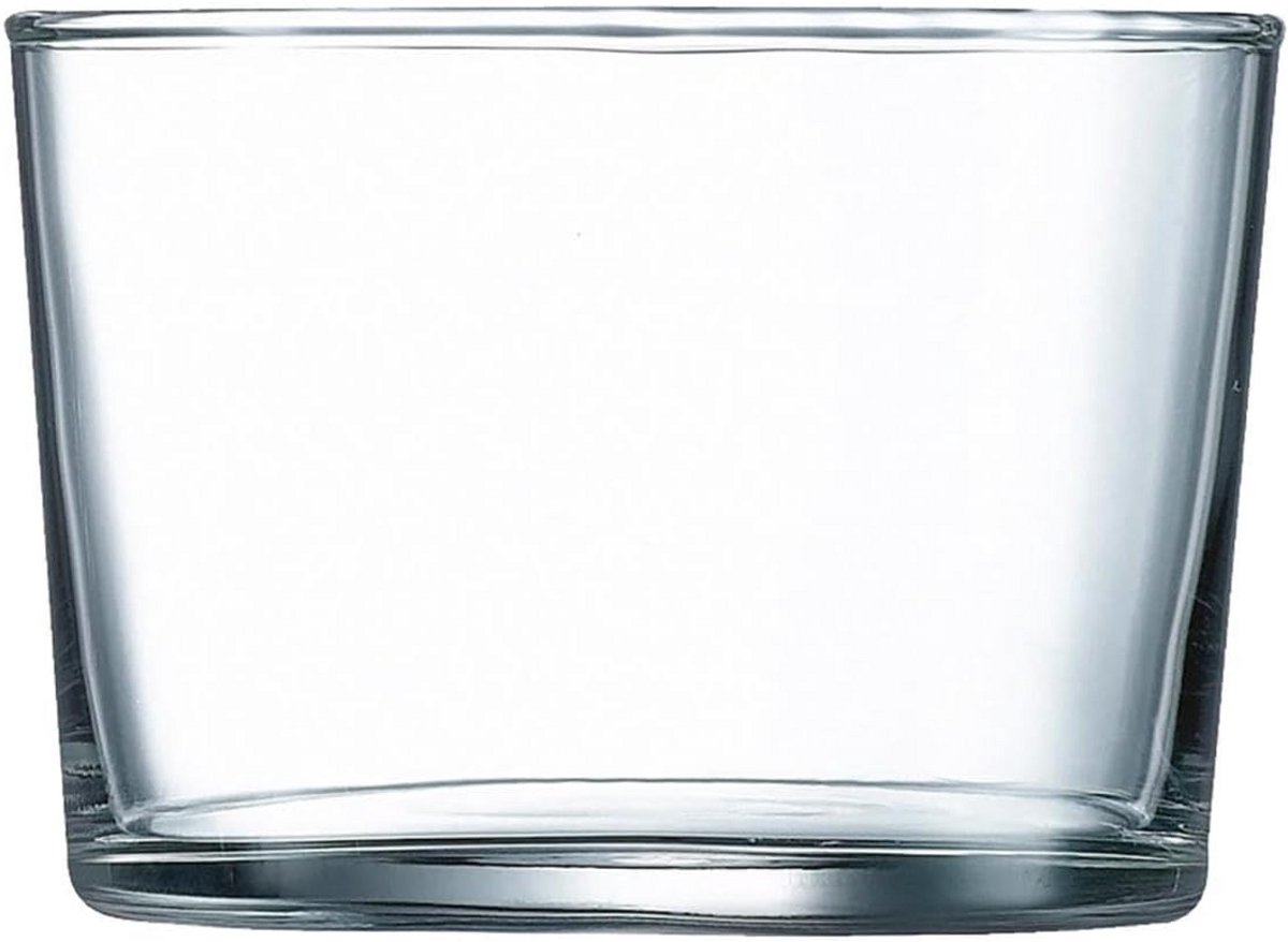 Kleine glazen met etui - 23 cl, 4 stuks - Vaatwasmachinebestendig en BPA-vrij