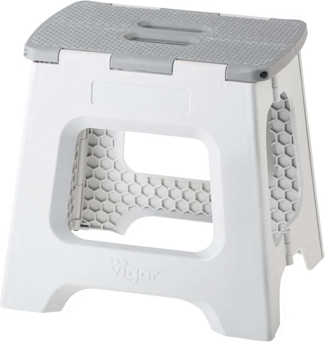 Inklapbare Opstapkruk 32 cm met Handgrepen - Compact en Antislip Design