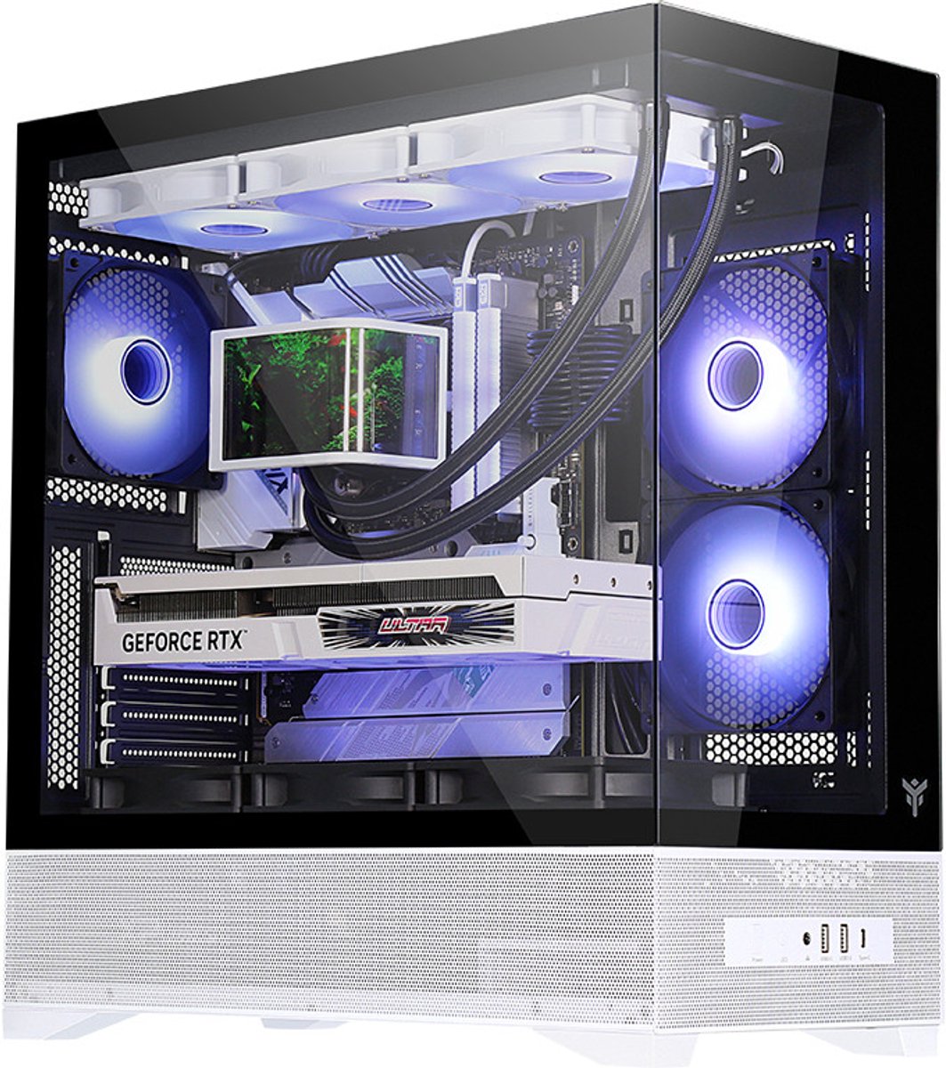 itek SHOWBUI 37B Tower Zwart, Wit