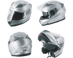 Modulaire Klaphelm met Binnenzonneklep voor Motoren - Maat S