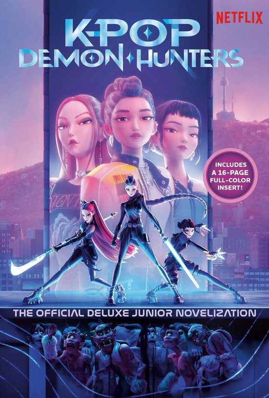 KPop Demon Hunters: The Official Deluxe Junior Novelization - cover