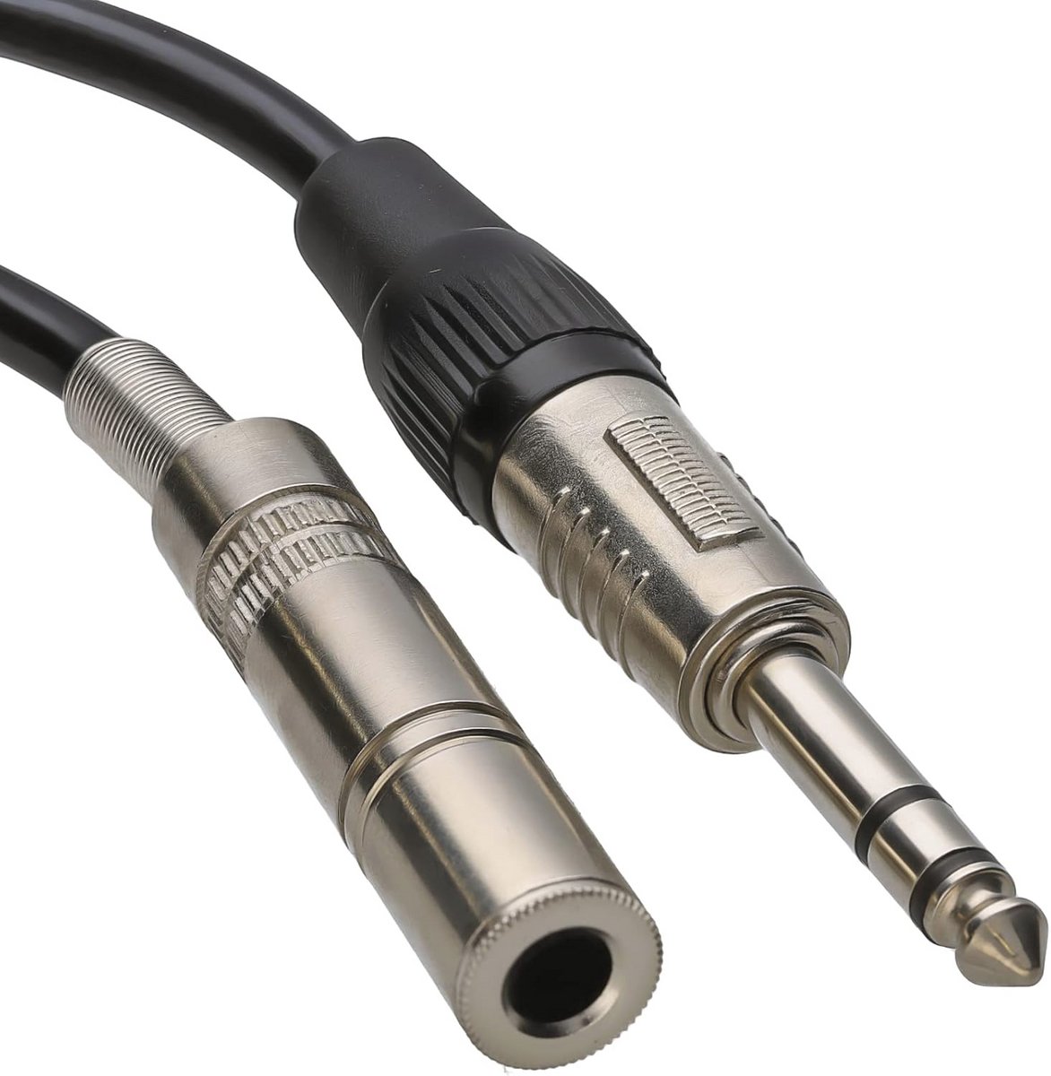 Audio Jack naar Socket Kabel 6,3mm TRS 3.0M - Professionele Geluidskwaliteit