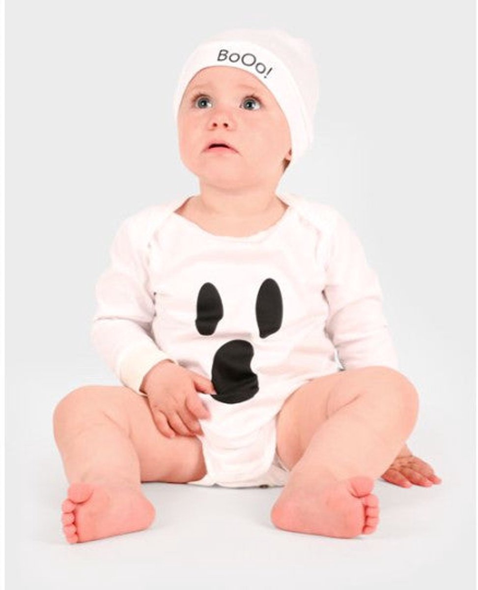 Den Goda Fen Verkleedkledij Spook Body - 74-80cm - 6-12 maanden
