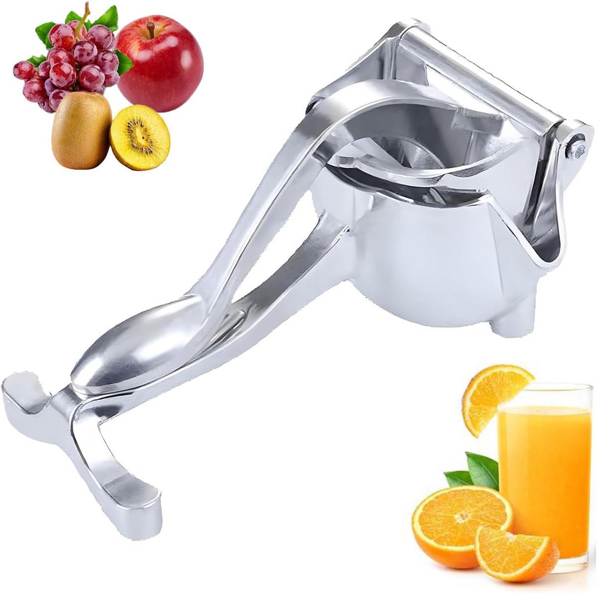 Handmatige citruspers voor vers sap - Eenvoudig schoon en veelzijdig in gebruik
