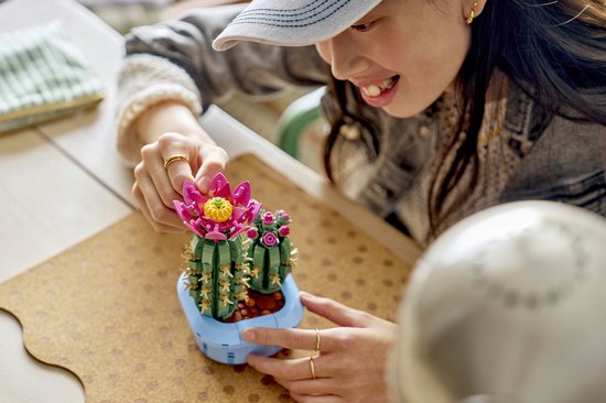 LEGO Botanicals Cactus Fleuri - Ensemble Décoration Plantes - 11509