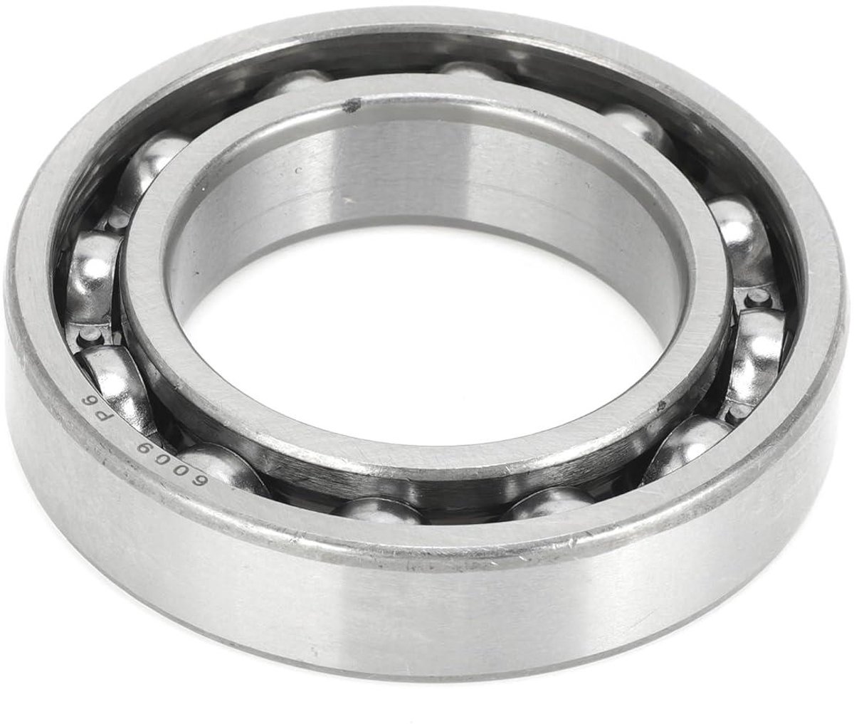 Diepe Groef Kogellagers 45x75x16mm P6 Zilveren Kleur, Gesmeerd - Voor Scooter & Skateboard - Duurzame Lagers met Open Type
