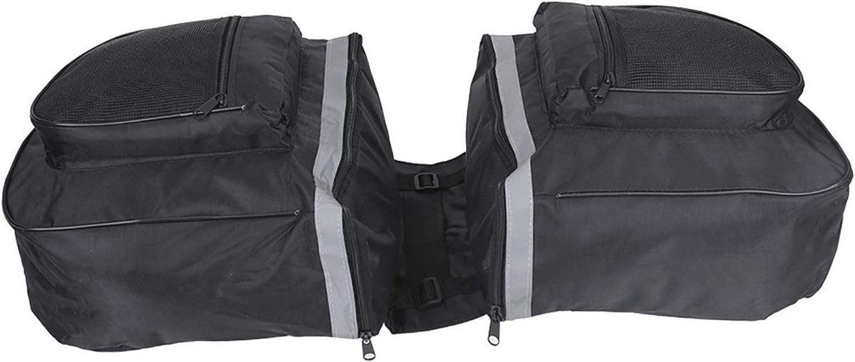 Fietstas Achter, 25L Dubbele Pannier voor Achterdrager