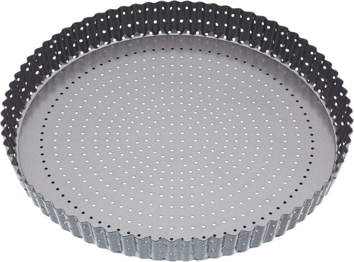 Antiaanbak Quiche-bakvorm 30 cm Rond - Perfecte Knapperige Korst
