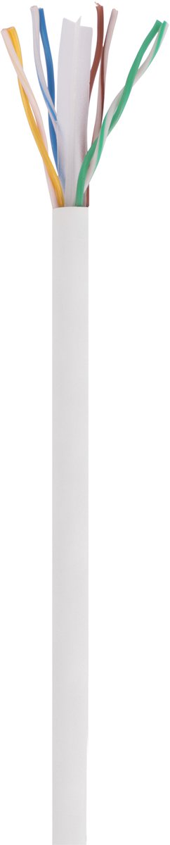 Q-Link UTP kabel - CAT6 - AWG26 - wit - 50 m