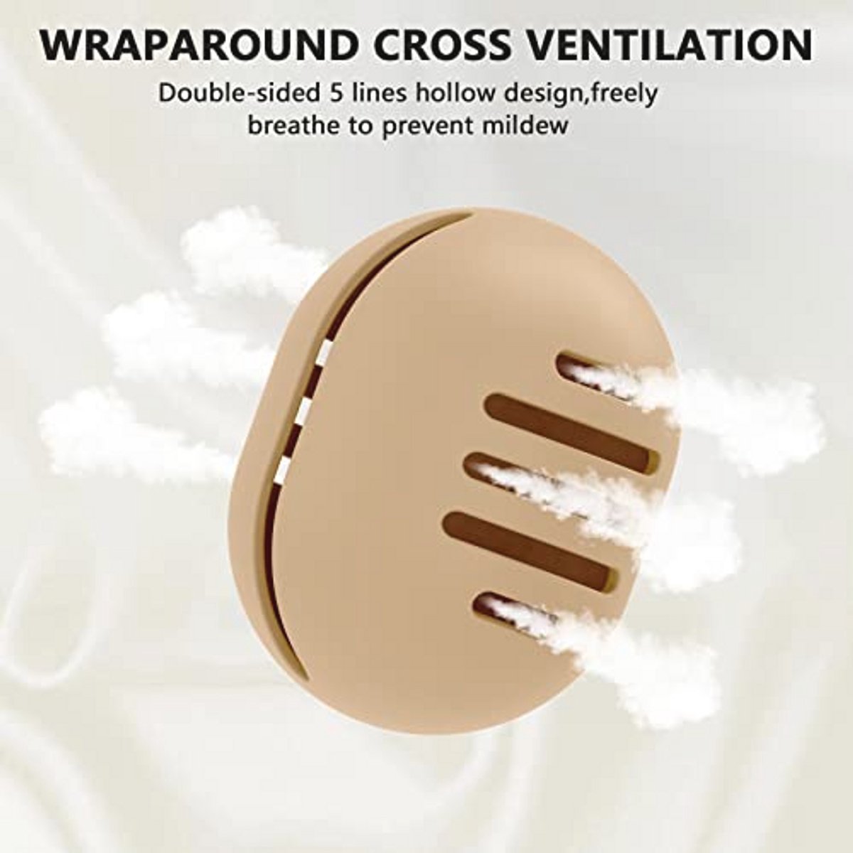 Dubbelzijdige Siliconen Make-up Spons Houder voor Reizen – Wasbare en Herbruikbare Case