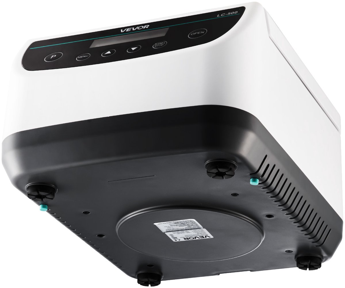 VEVOR Centrifuge Machine 2/5/10/15ml 500–4000rpm Laboratorium Centrifuge Machine