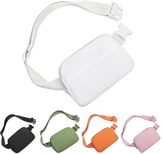 DMLuna Kleine crossbody-tassen voor dames, trendy, lichtgewicht heuptasje voor dames en heren, mini-riemtas, heuptas met verstelbare riem voor hardlopen, training, reizen, B - Pauw Blauw, Small DMLuna Kleine crossbody-tassen voor dames, trendy, lichtgewicht heuptasje voor dames en heren, mini-riemtas, heuptas met verstelbare riem voor hardlopen, training, reizen, B - Pauw Blauw, Small