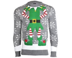 NOROZE Gebreide kersttrui voor heren maten S-2XL