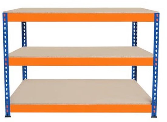 HOLKIE Werkbank-Rolset 600 Pond - 6,5 Inch Intrekbare Robuuste Wielen Met Stalen Constructie
