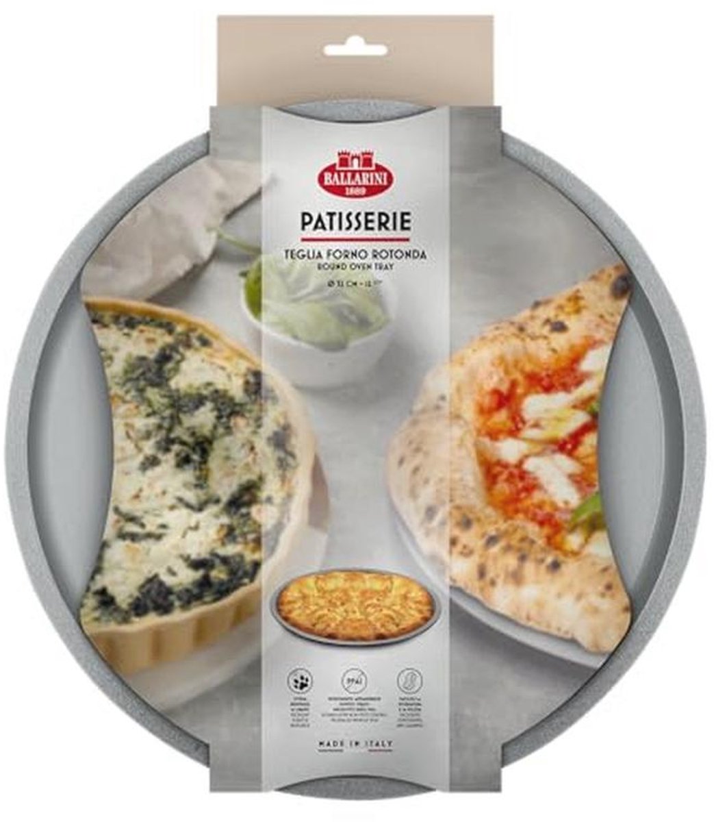 Ronde Bakvorm 32 cm - Perfect voor Pizza en Flammkuchen