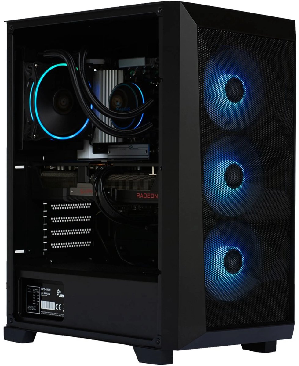 Peta GamePC Breeze – Intel Core i9-12900 – Nvidia GeForce RTX 5070 12GB – 32GB RAM – 1TB SSD – High-End Gaming & Streaming PC – Windows 11 Pro – Wifi – RGB Gaming Behuizing (Zwart)