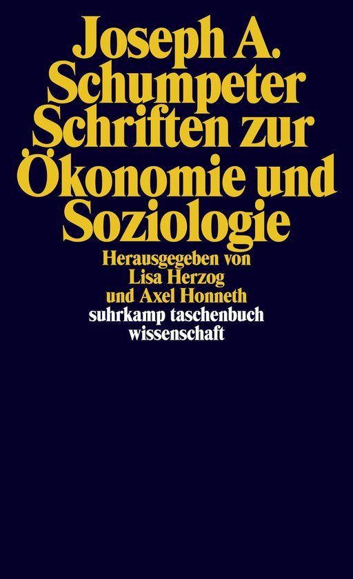 Schriften zur Ökonomie und Soziologie - cover