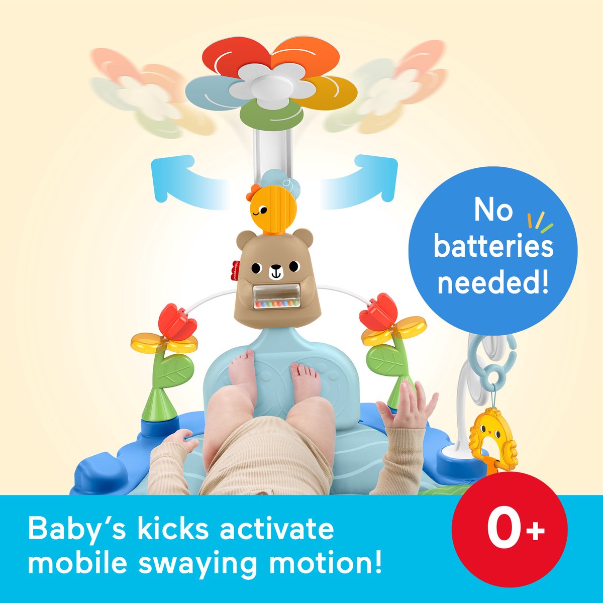 Fisher Price 3-in-1 Activiteitenmat Voetenspel — afbeelding 5