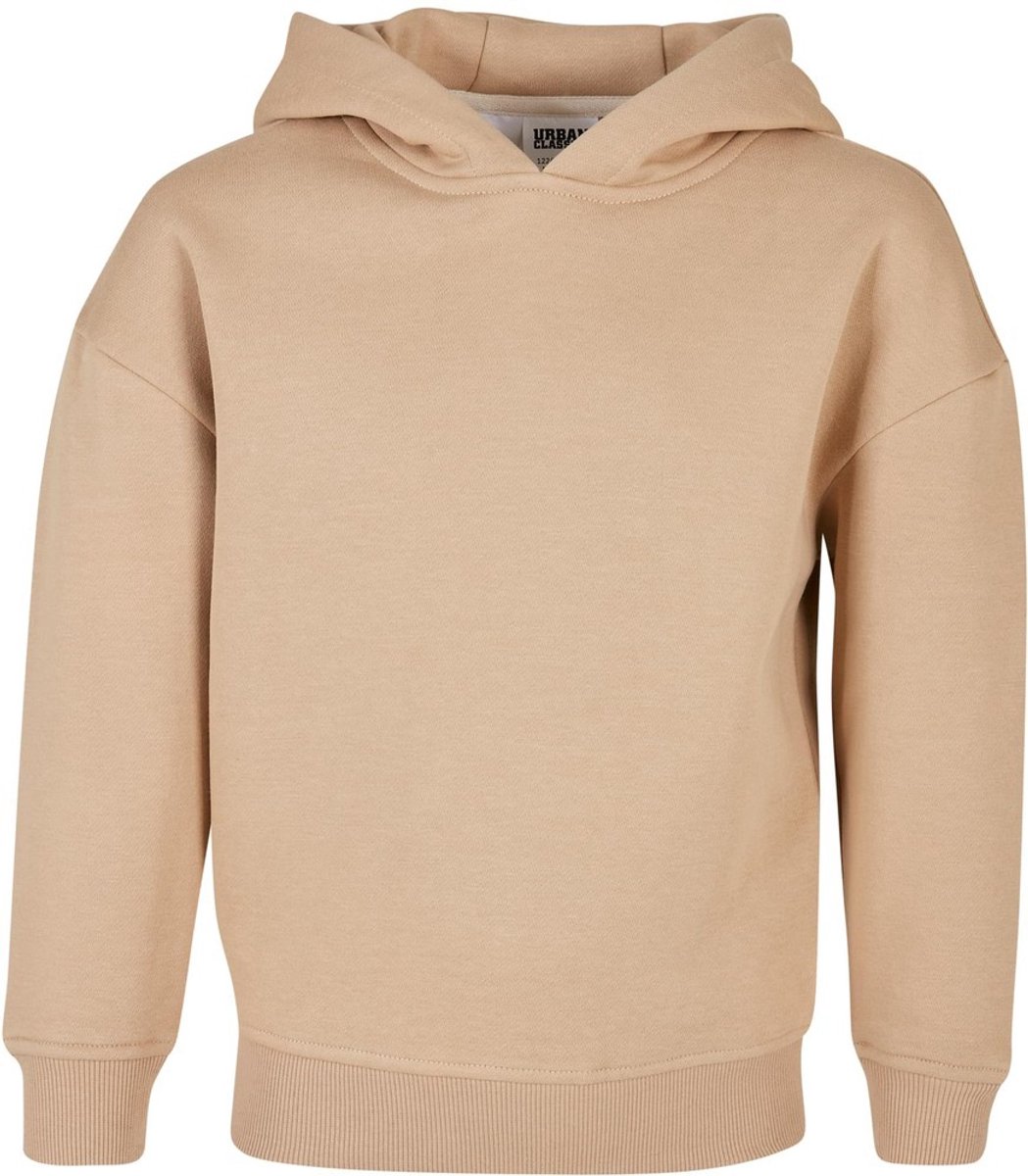 Urban Classics Girls Kinder hoodie/trui Kids 110/116 Beige