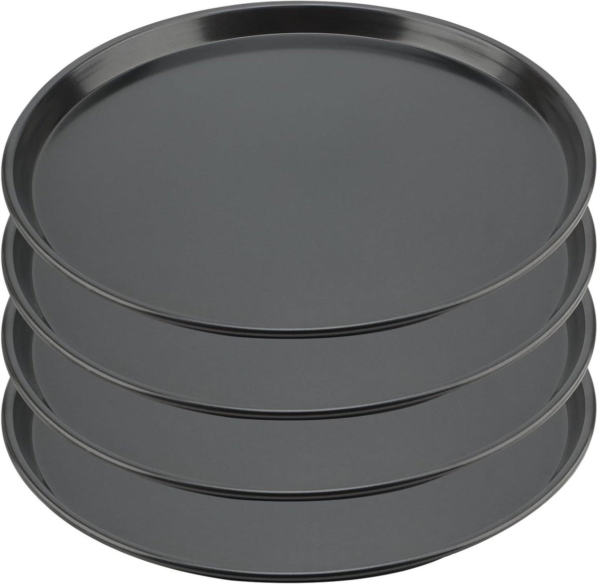 Cosensi - Pizza bakpan voor oven - set van 4 - 12 inch - non-stick coating.