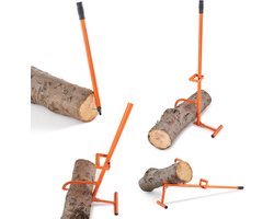 VEVOR Velheffer 4-In-1 Boomstamlift Bosbouwhaak Houtkantelaar Valhulp 38cm