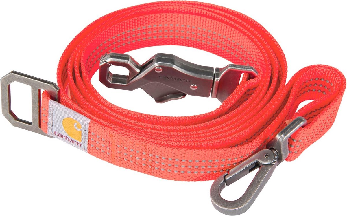 Duurzame Vakman Riem, Groot, Rood (Coral Glow) voor Kluswerk en Buitenactiviteiten