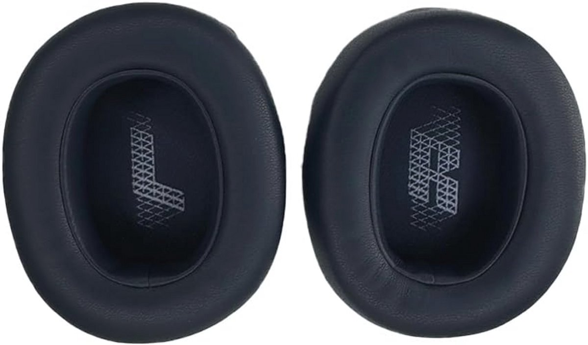 Vervangende oorkussens voor E65, Duet NC, Live 650, 660 hoofdtelefoons - Zacht leer en traagschuim, Marineblauw