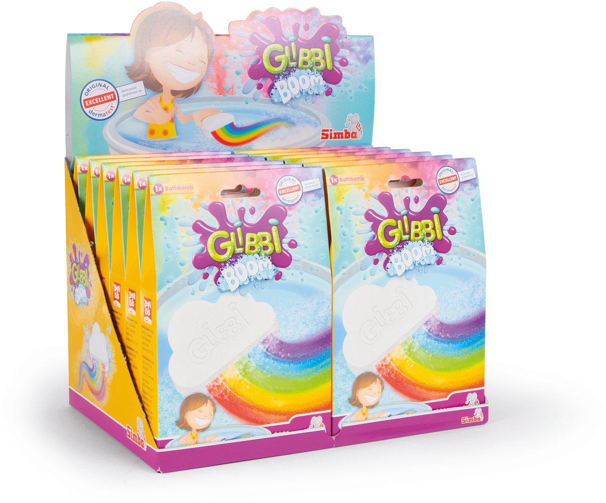 Glibbi Boom Regenboog - Badbom - vanaf 3 jaar - dermatologisch getest — afbeelding 16