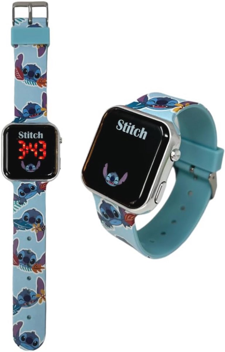 Digitale Kinderhorloge met LED Display en Siliconen Band