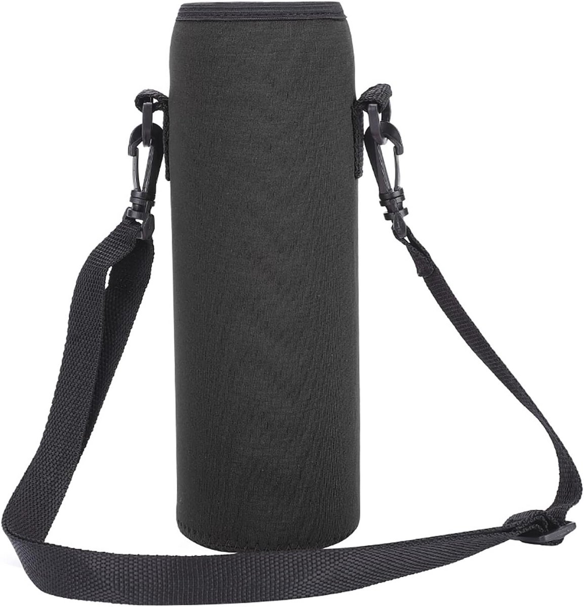 Neoprene Water Bottle Cover for Outdoor Sports - Thermal Holder Bag with Adjustable Strap