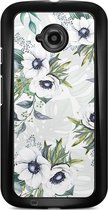 Motorola Moto E 2015 hoesje - Floral art
