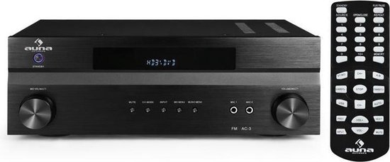 noot Verhuizer stad Auna Home cinema 5.1 surround versterker met 3x HDMI en radio tuner |  bol.com