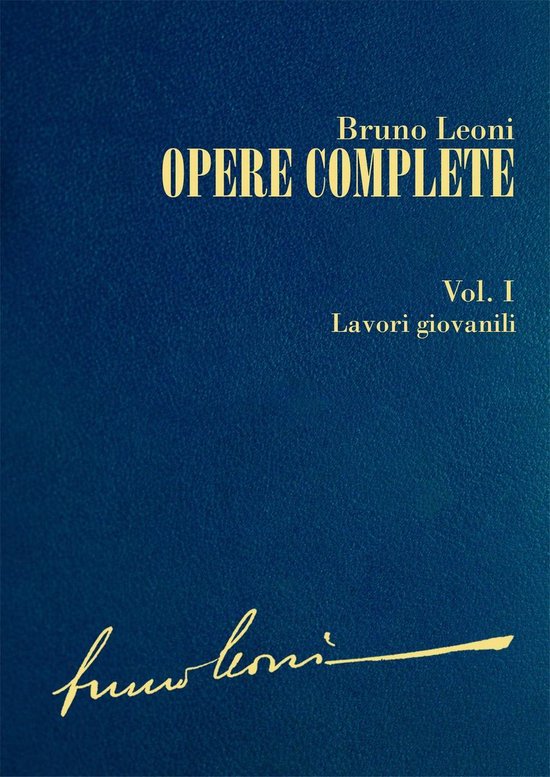 Opere complete. I: Lavori giovanili - cover