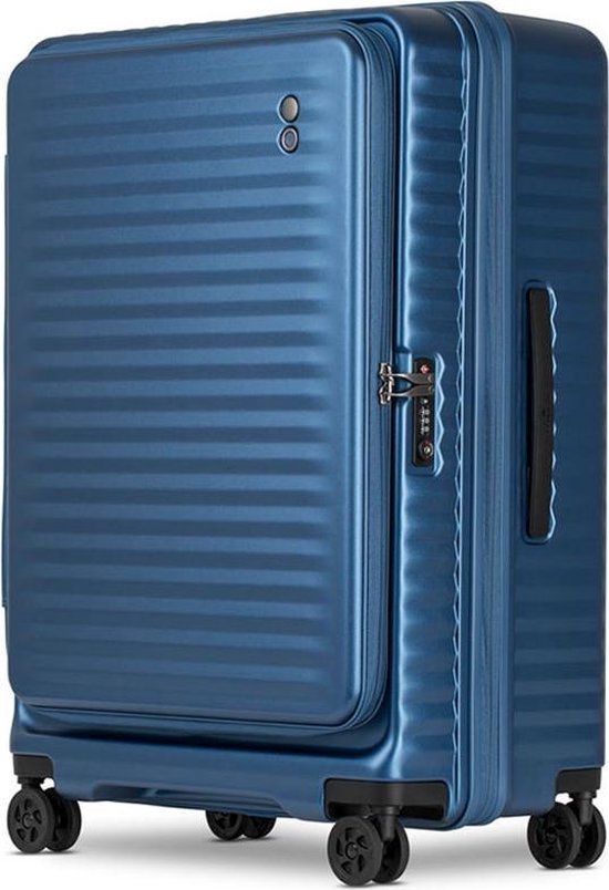 Echolac Celestra Trolley Travel Case 120 litres - Bleu | bol