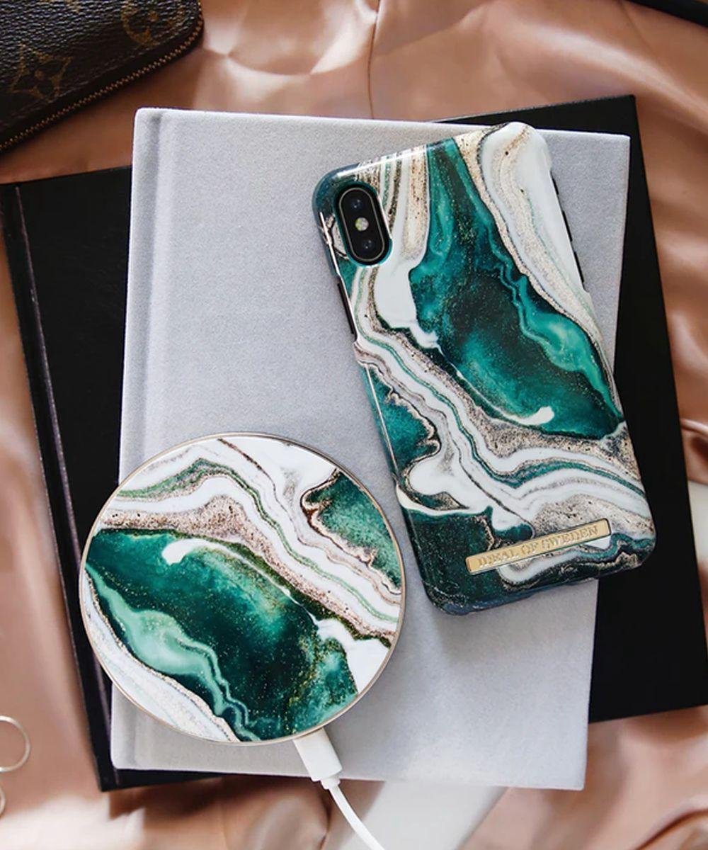 IDeal Of Sweden Custodia In Stile Marmo Per Samsung Galaxy S10e – Colore Oro - 2