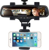 GadgetBay Universeel Houder met Klem aan Binnenspiegel Car Auto iPhone Smartphones