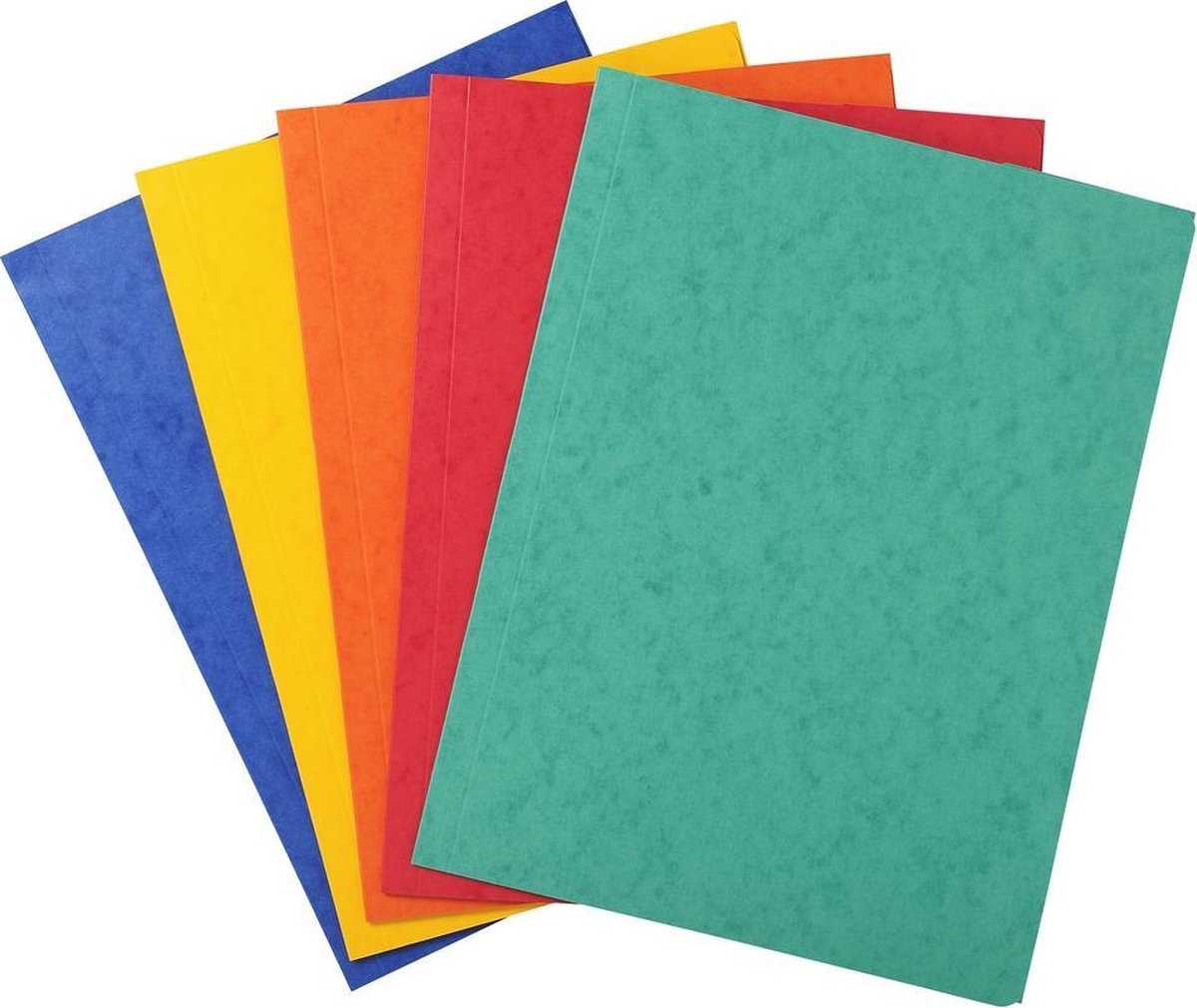 Dossiermap Esselte folio 3 kleppen manilla 275gr geel - Kantoor Kompleet