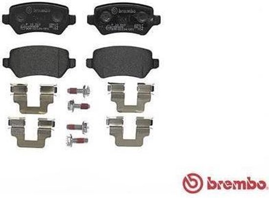 P 06 056 BREMBO Remblokken Met plunjerclip, Met anti