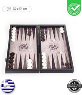 Wijn Backgammon set - Prachtig thematisch - 30x17 cm  Top Kwaliteit