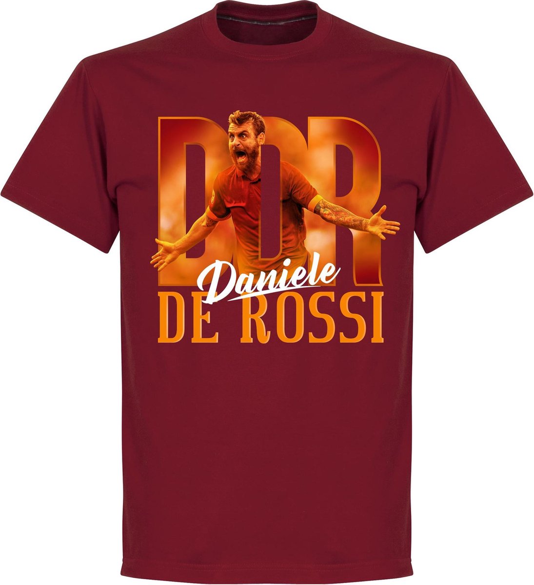 Daniele De Rossi DDR T-Shirt - Chilli Rood - L