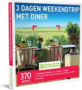 Bongo Bon België - Week-end de 3 jours avec chèque-cadeau dîner - Carte cadeau cadeau pour homme ou femme | 370 hôtels en ville ou en pleine nature