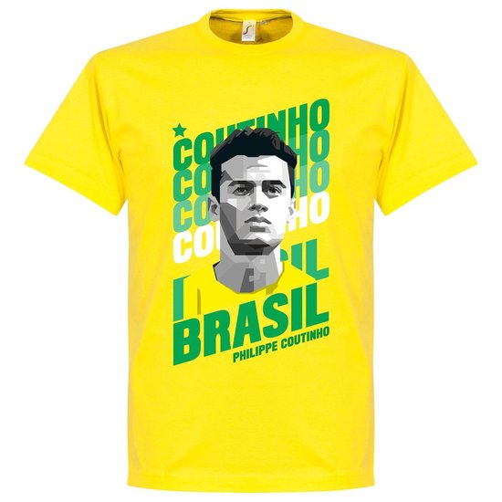 Coutinho Brazilië Portrait T-Shirt
